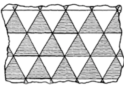 Figura 3.2: Tassellazione generata da T (3, 3, 3) su R 2 .