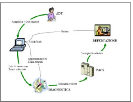 Figura 1.1: Workflow in radiologia