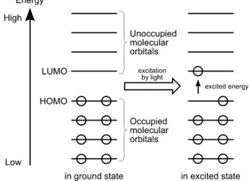 Figura 1.4: Gli orbitali HOMO e LUMO