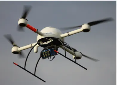 Figura 1.1: UAV di tipo Quadrotor.