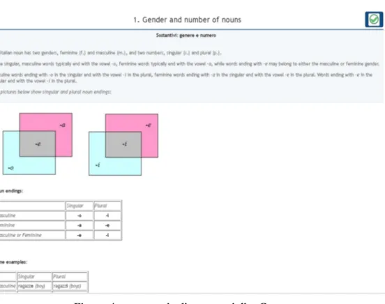 Figura 5: un esempio di contenuti di e-Culture