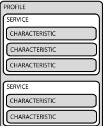 Figura 1.5: Schema dell’interfaccia messa a disposizione dal GATT.