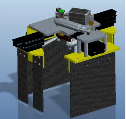 Fig. 3 Complessivo del modello definitivo 