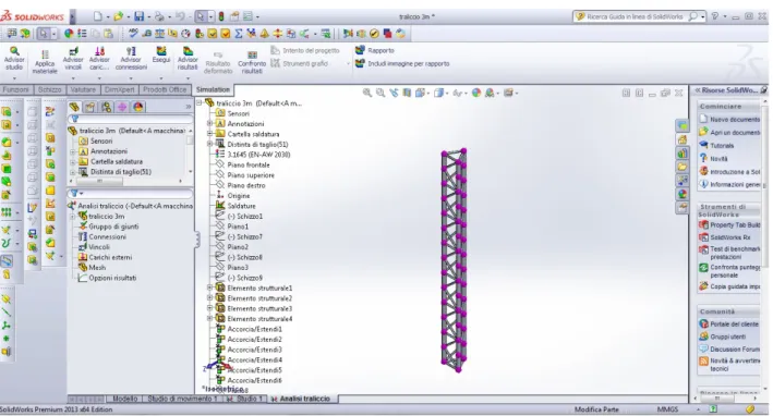 Fig. 1.3.7  schermata principale dello studio