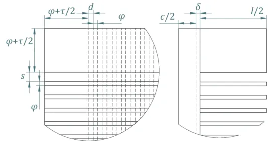 Figure 11: corner detail of the MCHE with focus on the frame 