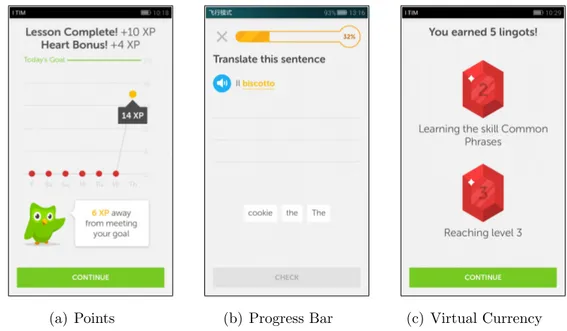 Figure 2.2: Overview of Duolingo