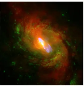 Figura 2.1: Immagine composita della galassia a spirale M77