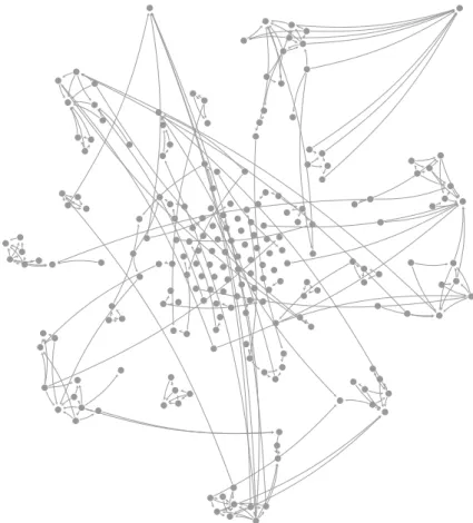 Figura 4.1 Una porzione del Connected Component nel grafo citazionale