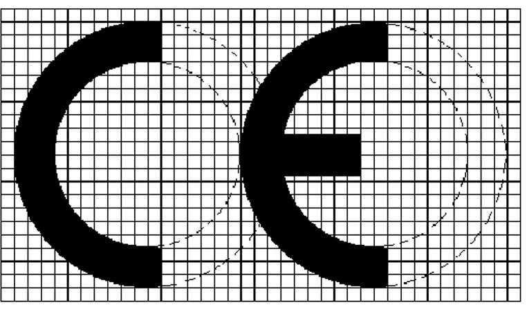 Figura 3 il marchio CE 
