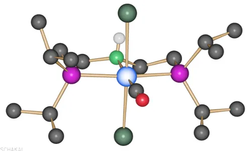 Figure 16. Crystal structure of complex E. 