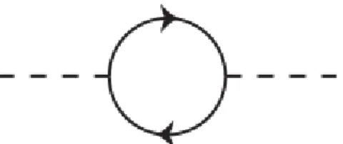 Figura 7: Digramma di Feynman del primo ordine per la correzione della massa di Higgs