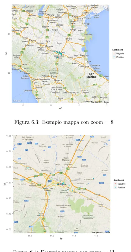 Figura 6.4: Esempio mappa con zoom = 11