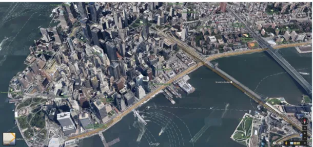 Figura 1.4: Google Maps – 3D 