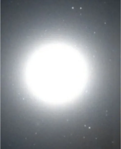 Figura 1.2: Due esempi di galassie ellittiche. La prima è la galassia NGC 3377 che si trova nella costellazione  del  Leone  ed  è  di  tipo  E6,  mentre  la  seconda  è  la  galassia  NGC  4552  che  si  trova  nella  costellazione  della  Vergine ed è di
