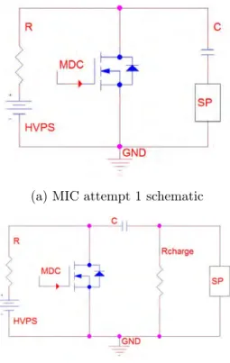 Figure 7.11: MOSFET Ignition Circuit schematics