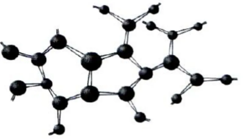 Fig. 1.4 struttura macromolecolare dei polimeri reticolati. 