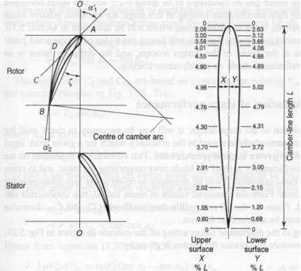 Fig 4.6 :Esempio delle caratteristiche della pala 
