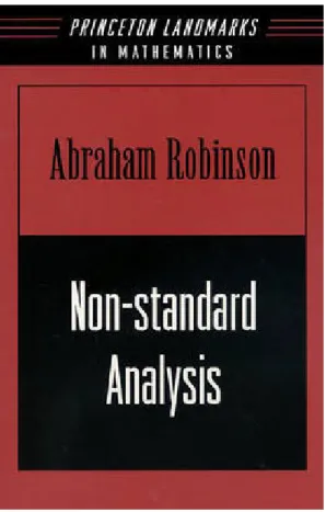 Figura 1.6: ‘Non Standard Analysis’ di Abraham Robinson