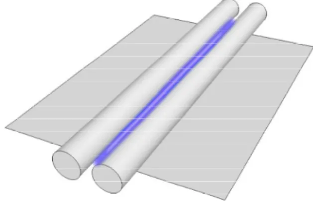 Figura 11: schema di funzionamento DBD  roller  per  trattamento  diretto    sorgente  realizzata  dal  gruppo  Applicazioni  Industriali dei Plasmi