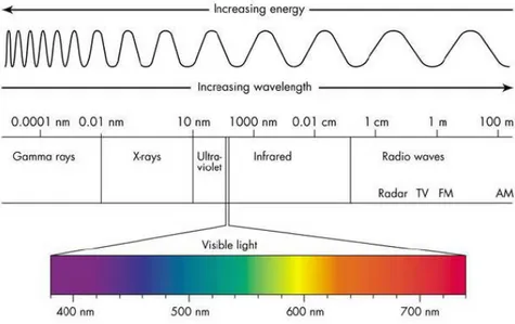 Figura 1.1: Spettro elettromagnetico