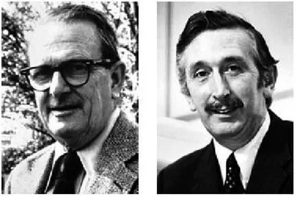 Figura 2.4: I padri della TAC: Allan Cormack (sx) e Godfrey Hounsfield(dx)