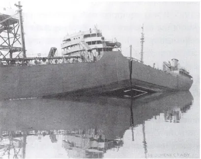 Figura 1.4: La SS Schenectady spezzata in due da una rottura fragile