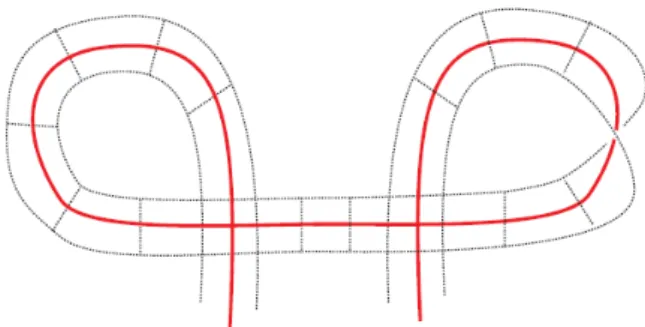 Figure 3.4: A selfintersecting hyperplane