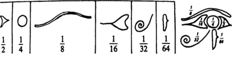 Figura 2.6: Segno geroglifico dell’ “heqat”