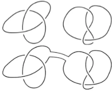 Figure 2.1: Connected sum of the trefoil knot and eight-figure knots.