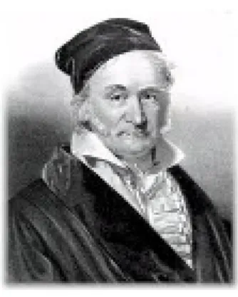Figura 1.3: Carl Friedrich Gauss