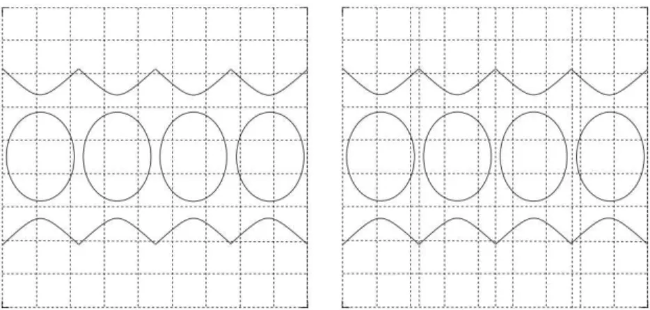 Figura 2.6: Griglia originale e modificata