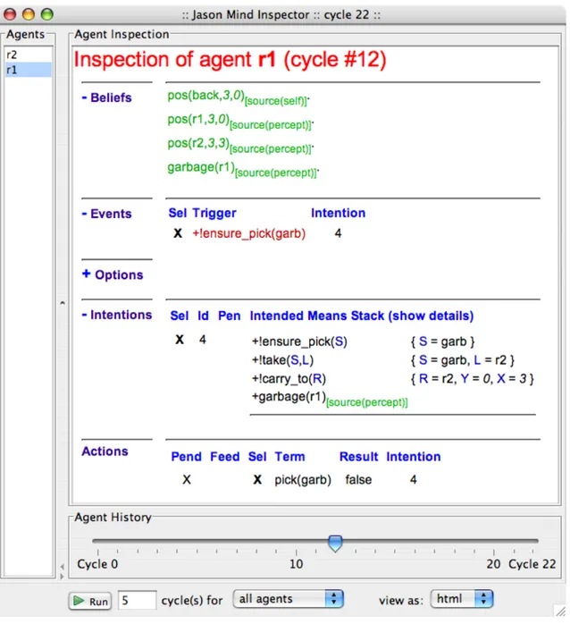 Figura 1.2: Ambiente di debug di Jason.