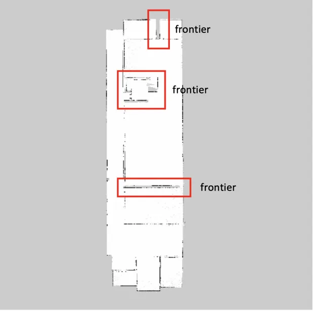 Figure 3.1: An example when the robot failed to stop timely.