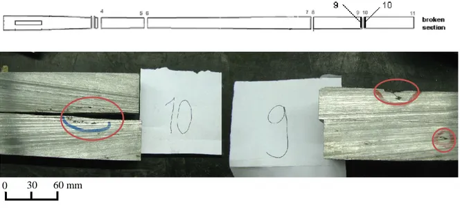 Figure 4.13 – Surface appearance of part 10-11 (tie 58_88 of the Duomo di Milano). 