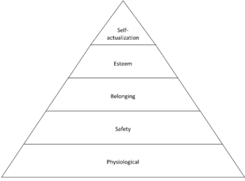 Figure 21. Maslow Hierarchy of Needs  Source: Maslow, 1954 
