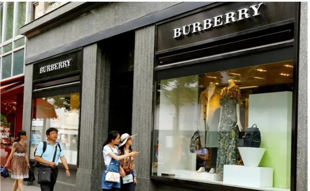 Figure 16: Burberry physical store  6.1.3 Marketing channel 