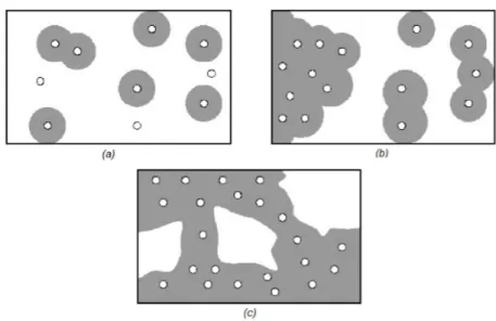Figura 1.5: Cluster al variare della presenza ionica