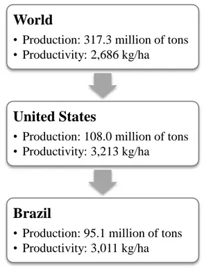 Figure 5. Soybean production (2014/2015 crop) – world and main producers 