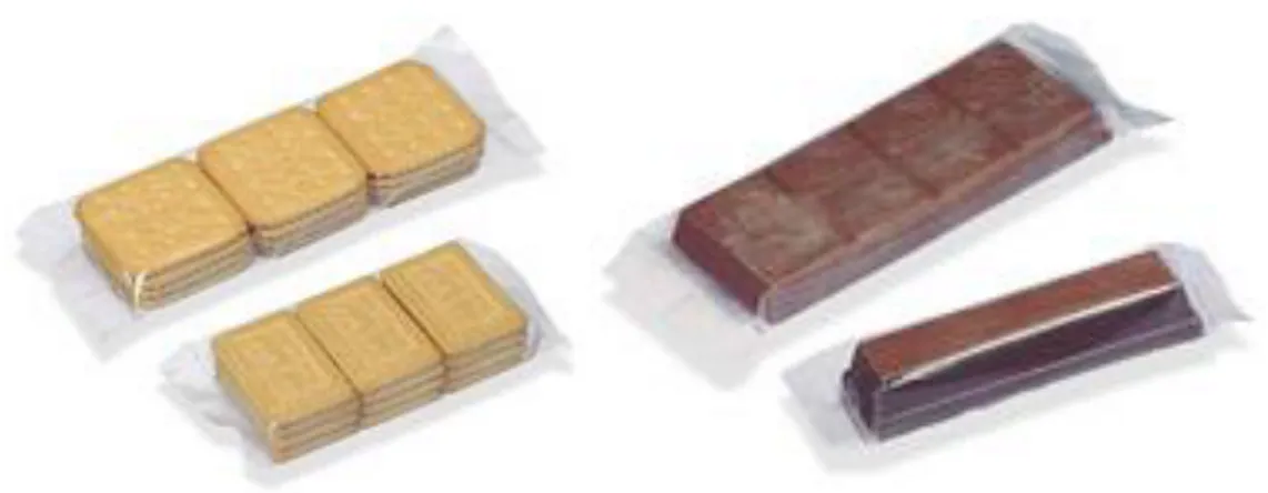 Figura 10: Esempi di prodotti confezionati con pellicola saldabile