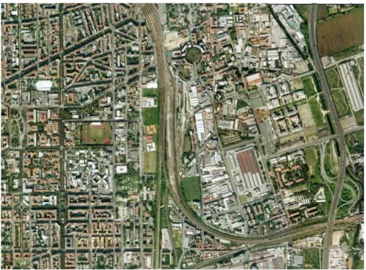 Figura 4: Area dismessa Lambrate (fonte Googlearth)