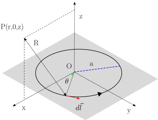 Figure 1.7: Coil reference system