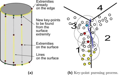 Figure 3.3: Lines and extremities.