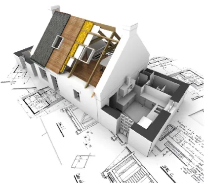 Figure 2. BIM as three-dimensional model that describes the building   (Source: engenhariacivildiaria.files.wordpress.com) 