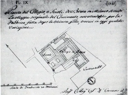 Fig. 20- F.C. Carcano, “Copia d’una porzione delle mappe     