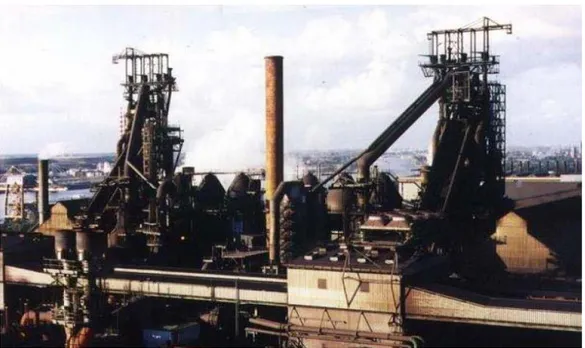 Figure 7 General view of two blast furnaces [7] 