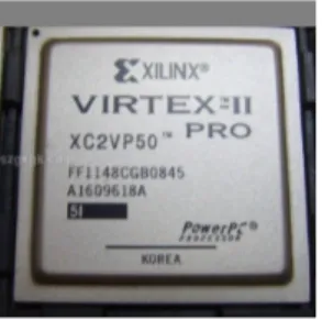 Figure 1.1: The NetFPGA main core: a Xilinx Virtex II Pro FPGA.