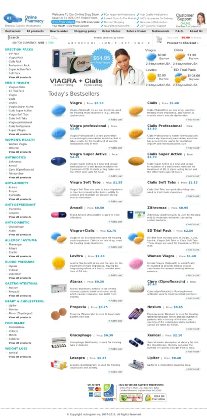 Figure 1.6: The website advertised by the spam message in figure 1.5 on page 7.