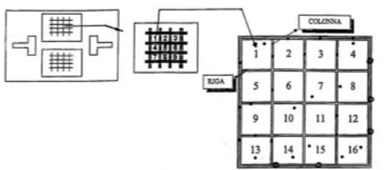 Fig. 11  Schema della camera di Burker 