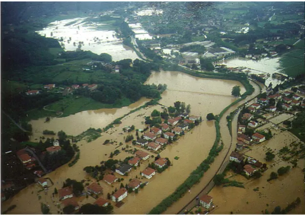 Figura 4.5.1 - Esondazione del torrente Freddana durante l’evento di Giugno 1992 