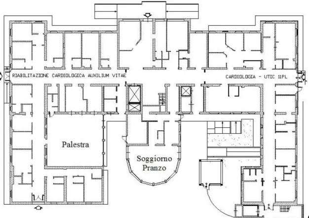 Figura 3.8 – Pianta primo piano. 